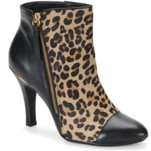 Sofft Makayla bootie leopard / black